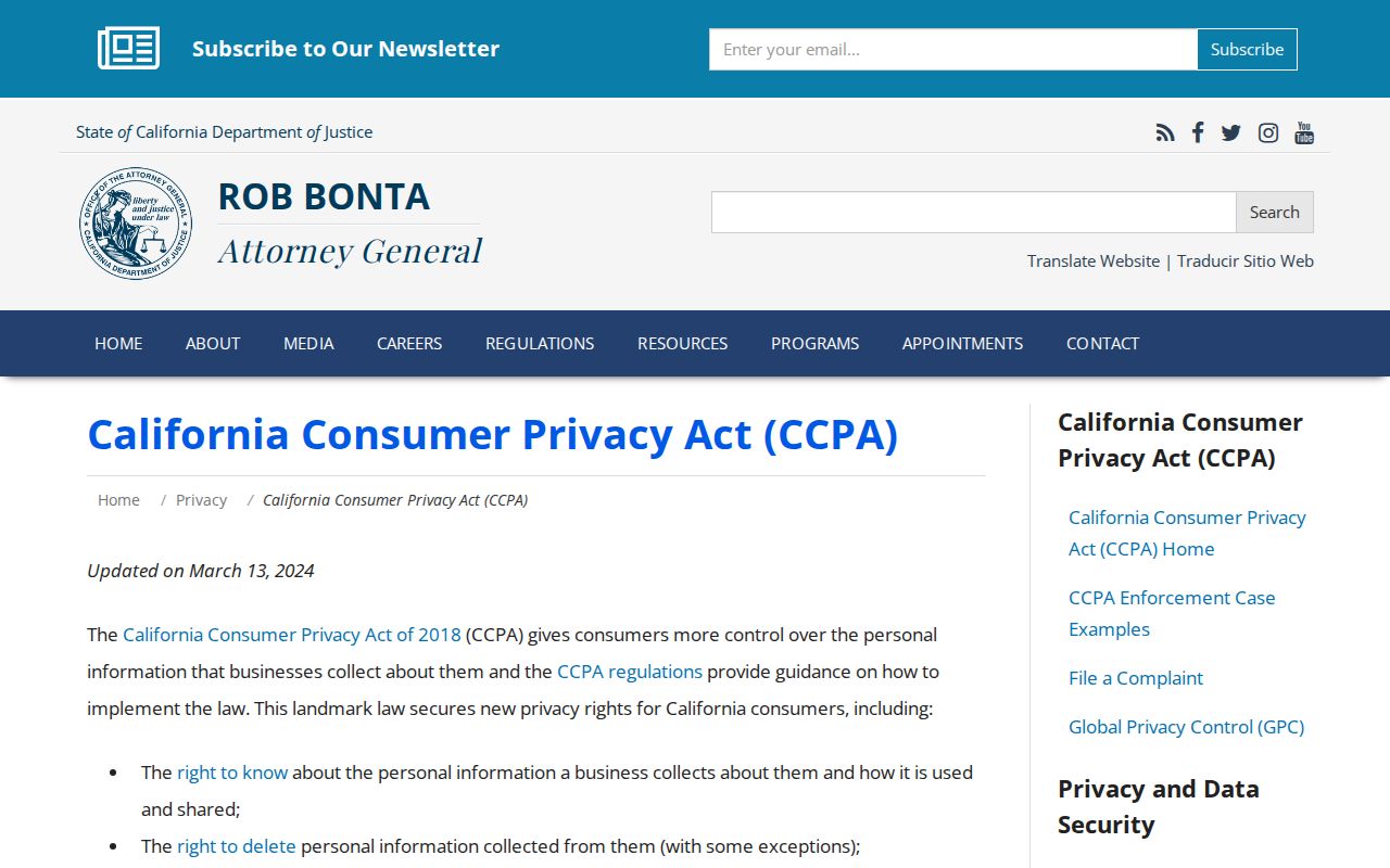 West Covina neighbors California consumer privacy rights